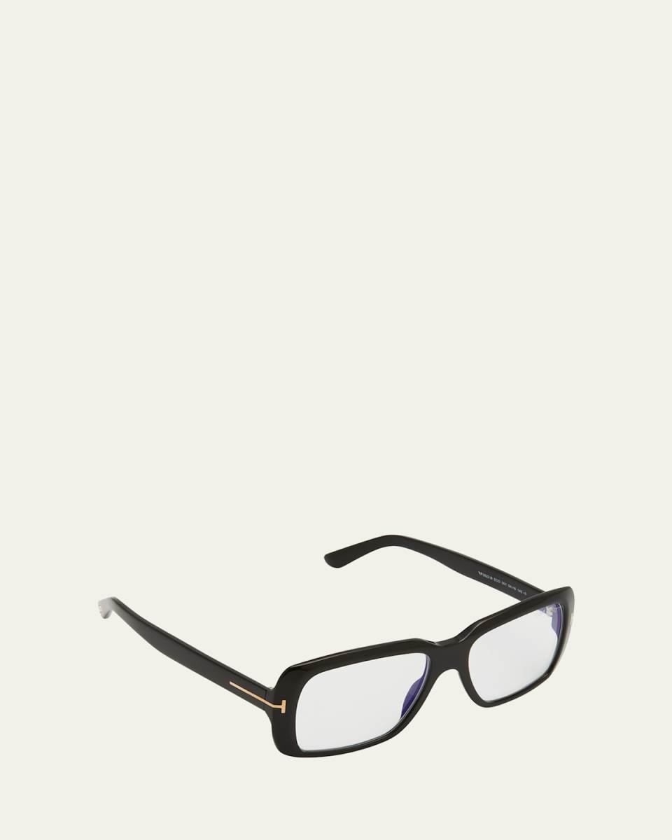 Blue Filtering Square Acetate Glasses